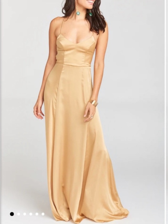 Show Me Your MuMu Dresses & Skirts - SHOW ME YOUR MUMU True Gold Godshaw Goddess
Maxi Dress Satin size XS